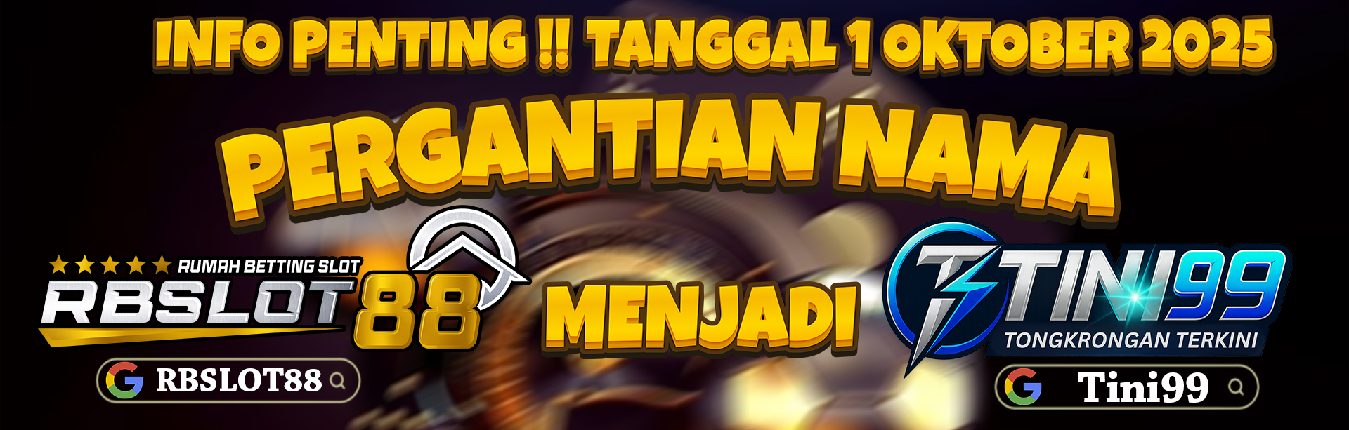 GANTI NAMA TINI99