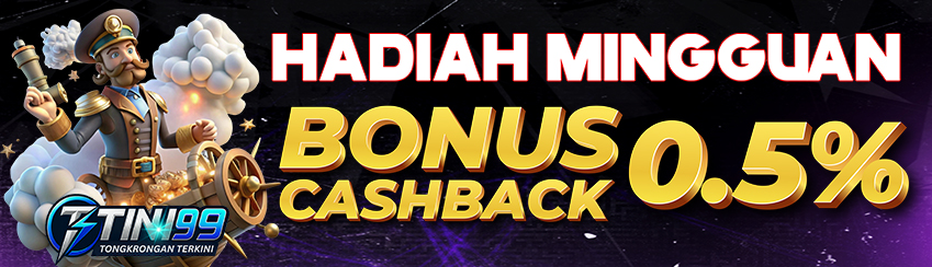 BONUS CASHBACK 5%